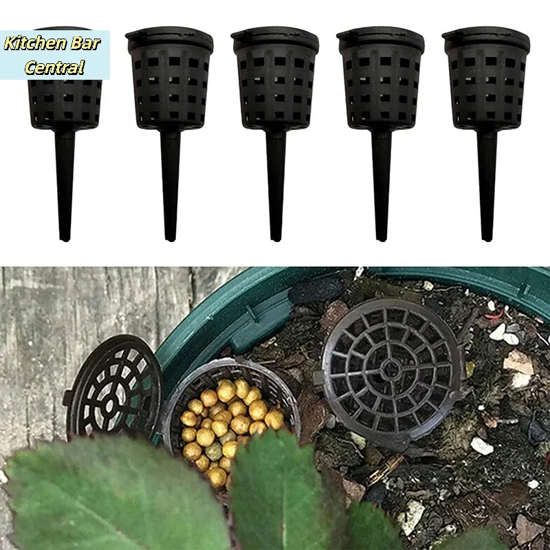 【10PC Fertilizer Basket With Lid Fertilizer Box Case Easily Carrying Part Bonsai Fertilizer Container Eco-friendly Tool】