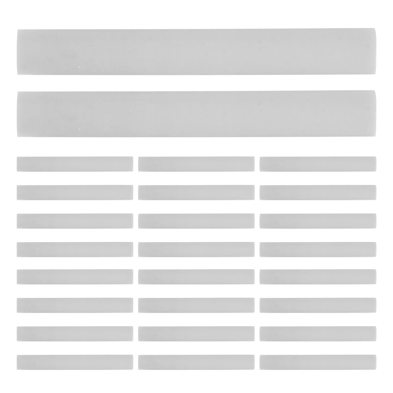 

100pcs Long Strip Eraser White Art Drawing Eraser For Sketching Painting Writing School Stationery Supplies Drafting Tool