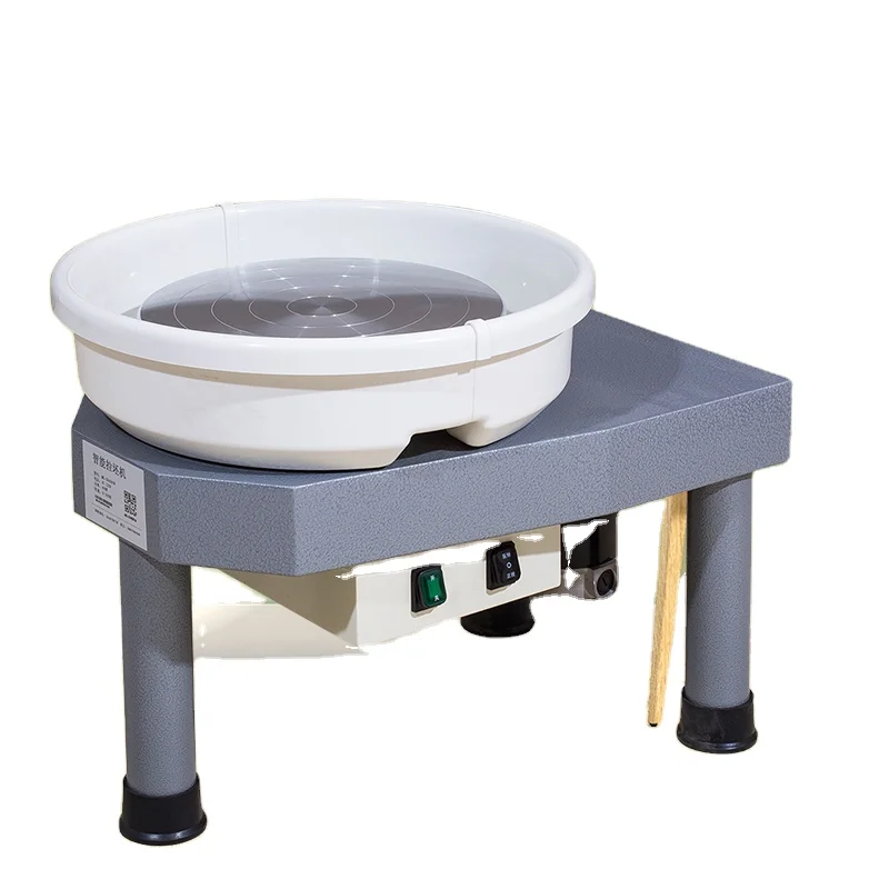 

Керамическое гончарное колесо мощностью 200 Вт, автоматические инструменты и оборудование с регулируемой скоростью и высокой конфигурацией