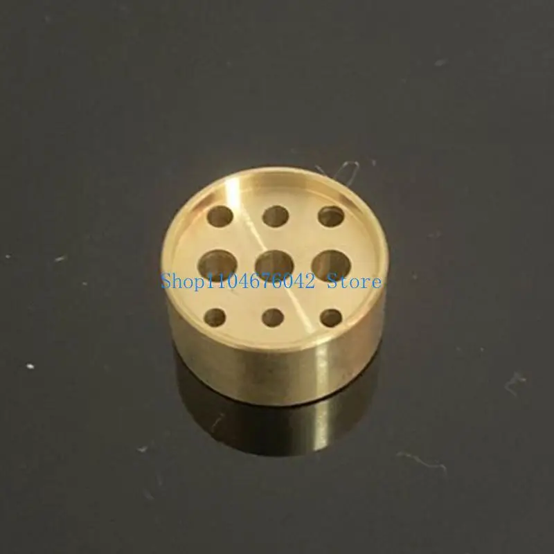 652F Incense Burners Metal Brass Incense Holder 9-Holes Incense Holders Incense