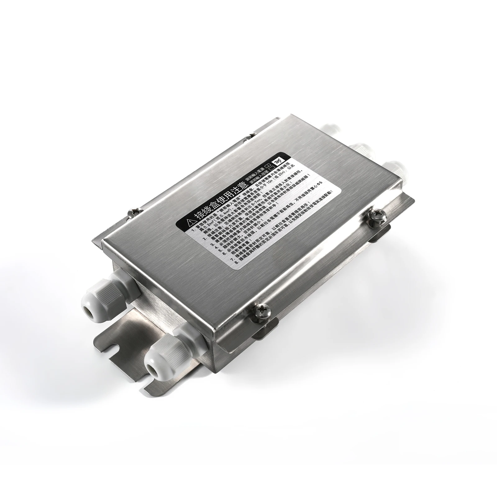 4 IN AND 1 OUT Stainless Steel Load Cell Terminal Box Amplifier Transmitter, Analog Digital Platform Scale Junction Box