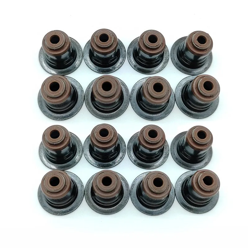 222242G000 22224-2G000 16PCS  Valve Stem Oil Seal Fit for Hyundai Elantra Sonata Veloster for Kia Seltos Sportage Optima