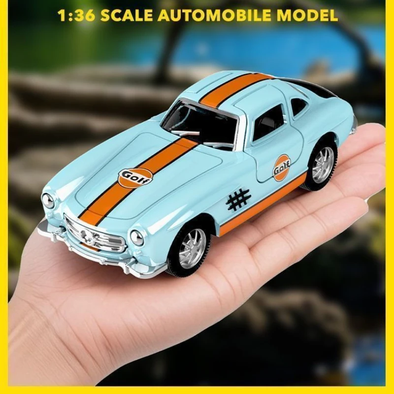 Voiture jouet en alliage 1:36, voiture à inertie, petite voiture, cadeau d'anniversaire pour enfants et garçons, modèle de simulation