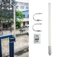 VHF UHF 136-174/ 400-470MHz Fiberglass Mobile Radio Base Antenna&PL259 to SO239 Mobile Base Antenna For ham Radio  Transceiver