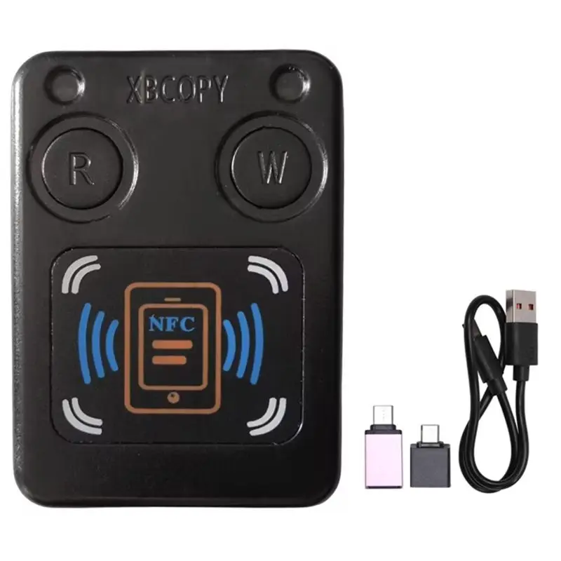 

FULL- RFID Smart Chip Card Reader Duplicator ID IC 13.56Mhz 125Khz 250Khz 375Khz Contactless RFID Token Clone Duplicator