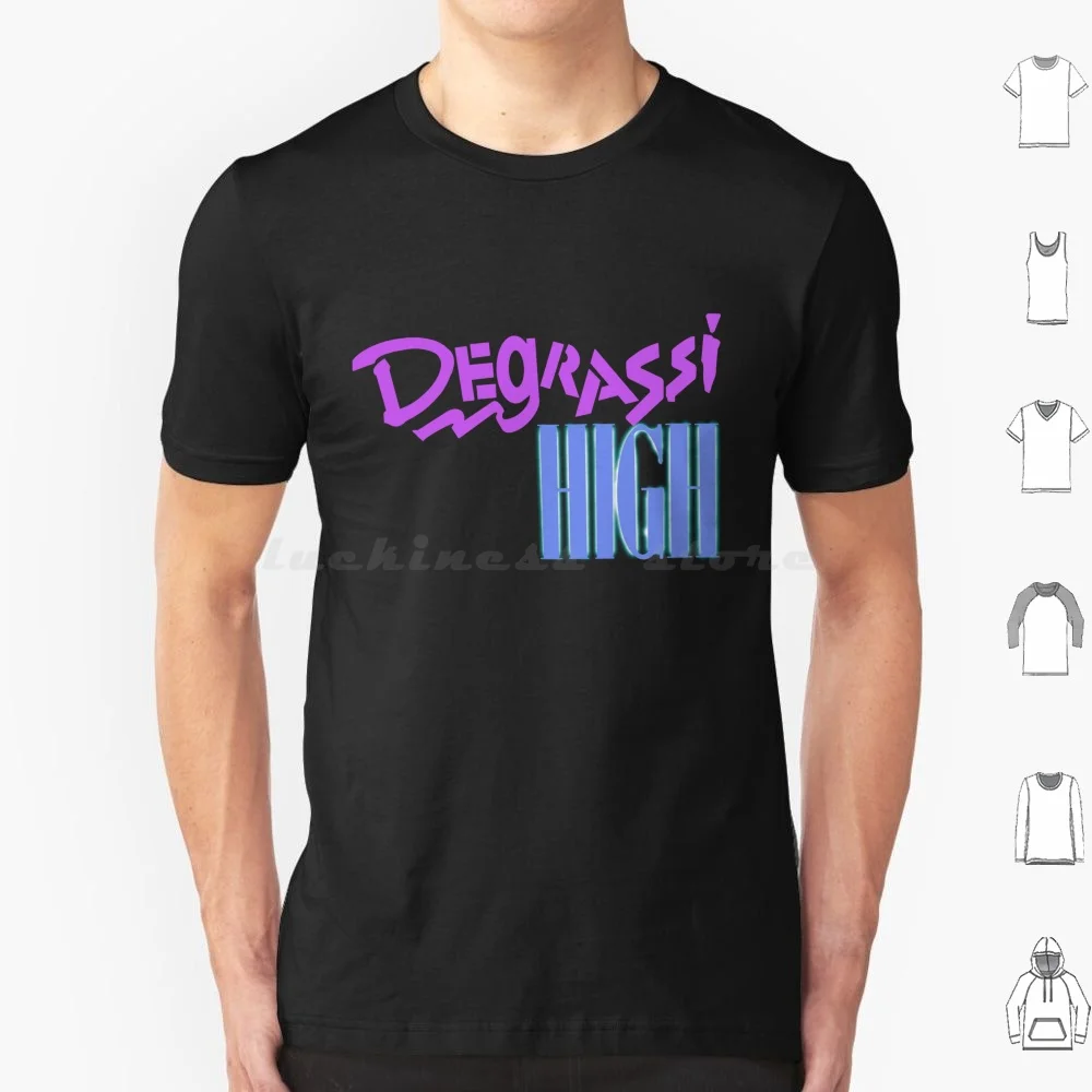 Degrassi High ( Purple On Black ) T Shirt Men Women Kids 6xl Vintage Canadian 1980s 1990s Degrassi High Nostalgic Toronto