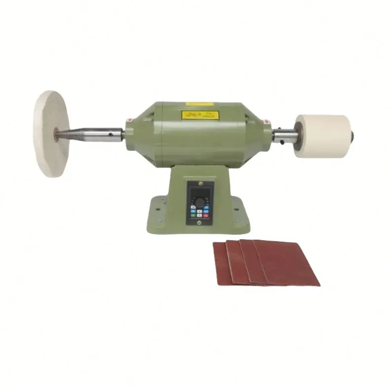 Speed-adjustable Table-type Shaft Polishing Machine Infinitely Variable Speed Wood Metal Leather Cloth Wheel Grinding Machine