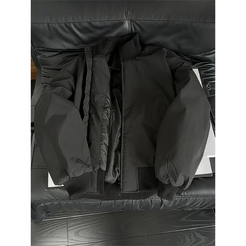 

Original Quali 030 Sles Cotton Jaet Brown Bla Military een Loose Fit Zipper Decorated No Ironing Treaent Polyester