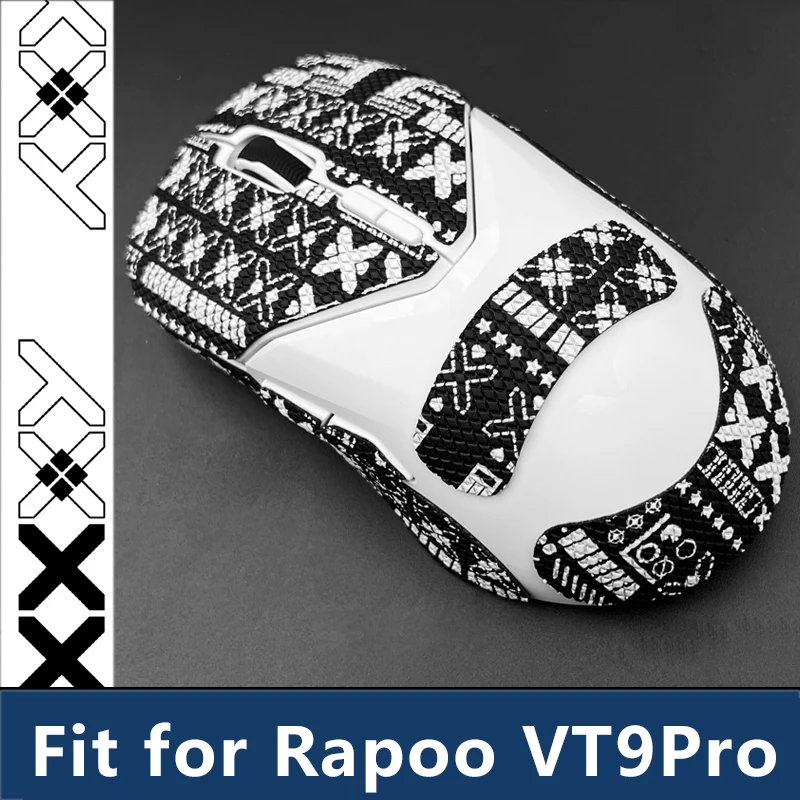 Для Rapoo VT9Pro игровая мышь, лента для захвата, Нескользящие, устойчивые к поту наклейки ручной работы, чехлы для улучшенного управления, удобная ручка Для Rapoo VT9Pro игровая мышь, лента для захвата, Нескользящие, устойчивые к поту наклейки ручной работы, чехлы для улучшенного управления, удобная ручка