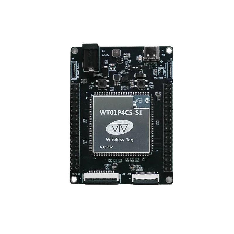 placa-de-desenvolvimento-esp32p4c5-com-wifi6-bluetooth-de-banda-dupla-interface-mipi-de-codigo-aberto