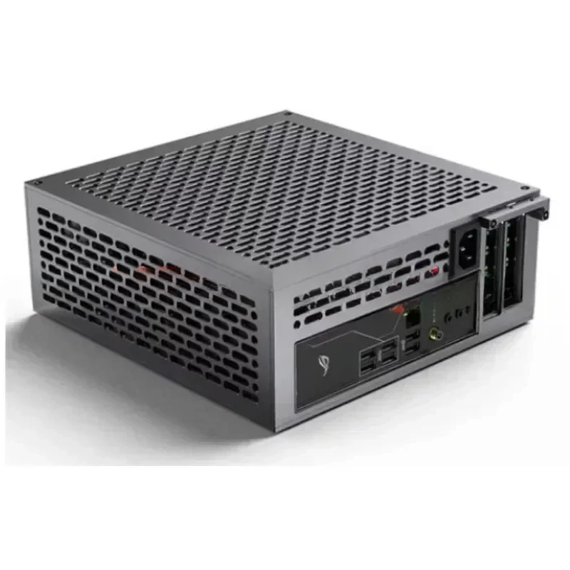 for 5L mini A24-V5 dual-slot single-display chassis double-sided chamfer 1u power supply itx