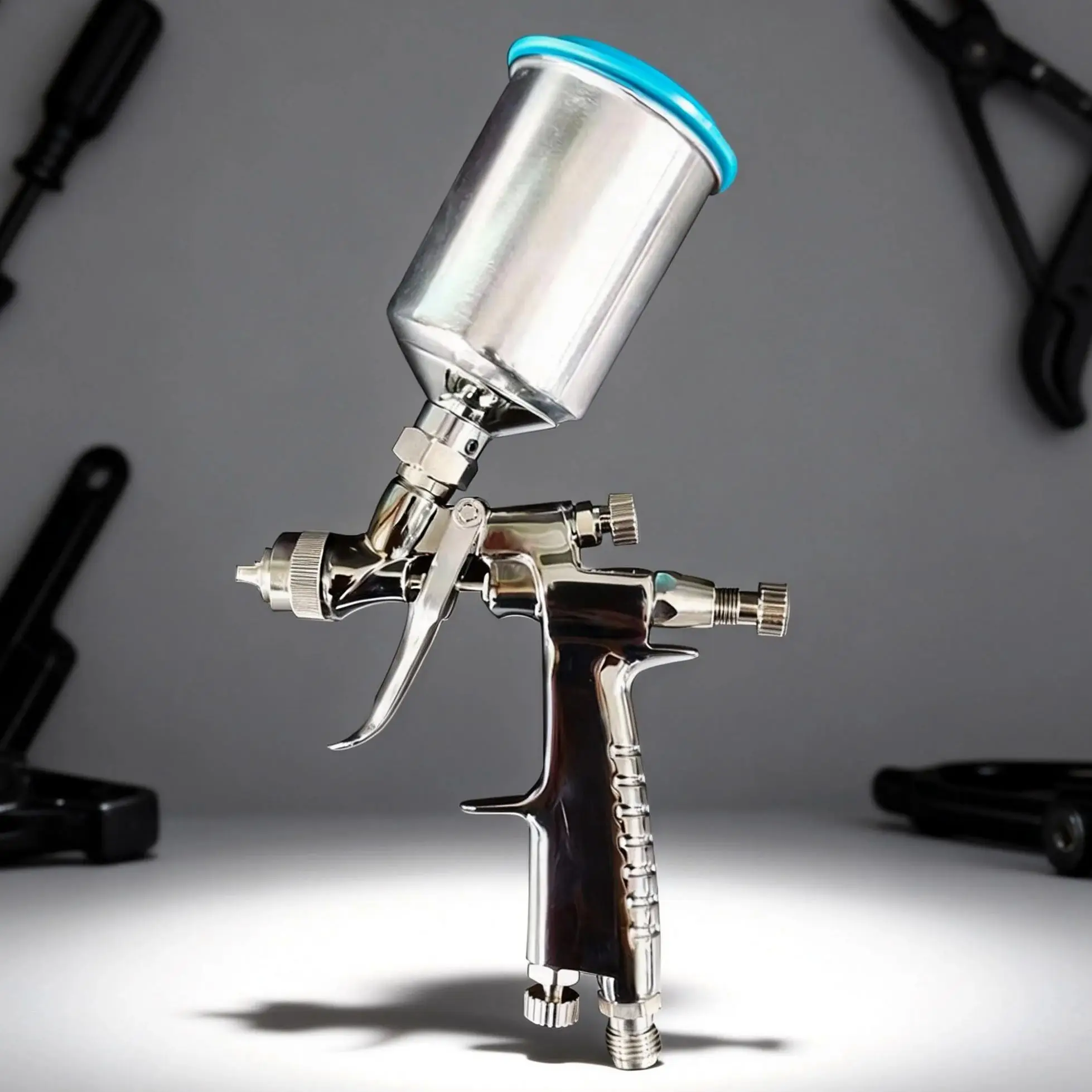 ANEST Iwata LPH-80 Small Car Repair Spray Gun 1.0mm Nozzle Low Pressure High Atomization Pneumatic Paint Spraying Tool
