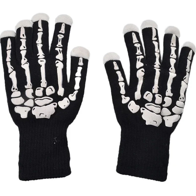 Light Up Glow Gloves Hip Hop Street Dance Stage Show Concert Cheer Support Props Toy Colorful LED Flashing Luminous Gloves