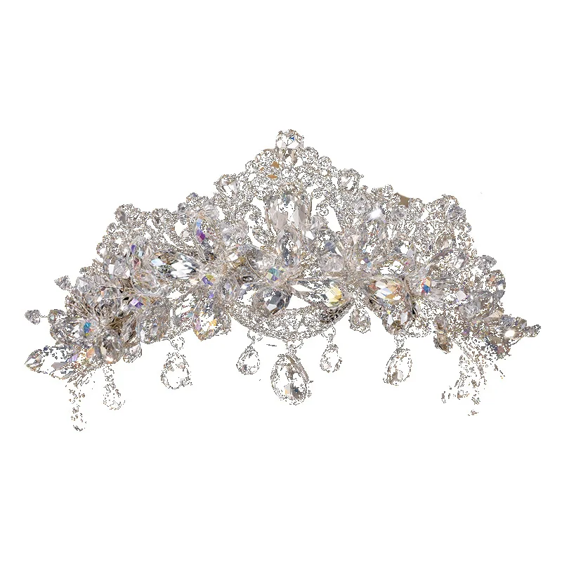 Bruids hoofdtooi luxe band voorhoofd ketting trouwjurk modellering kroon vintage accessoires