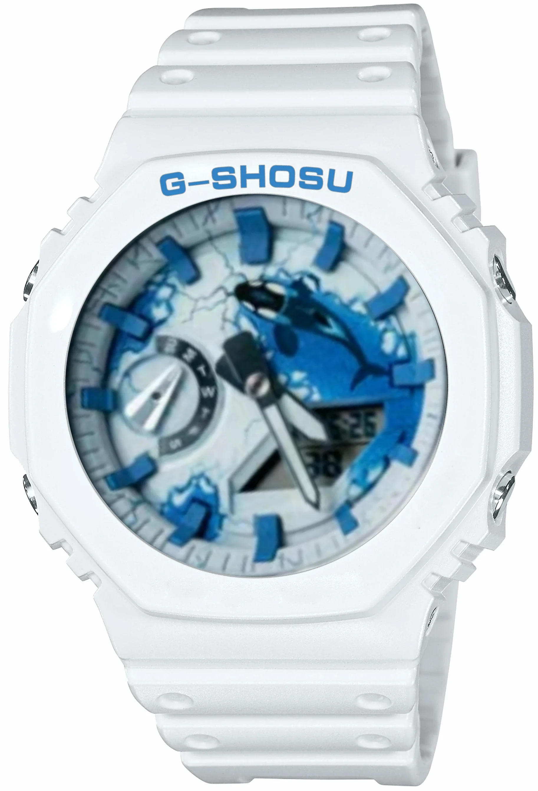 ساعة رياضية إلكترونية للجنسين كاملة الوظائف بالتوقيت العالمي LED مصباح رفع يدوي تلقائي بشاشة عرض مزدوجة من سلسلة البلوط