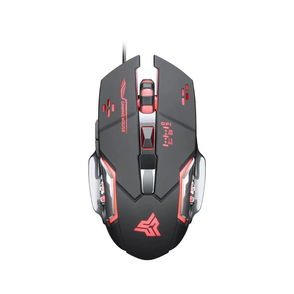 Kit Teclado e Mouse Gamer Mecânico USB RGB KP-TE131 - Knup