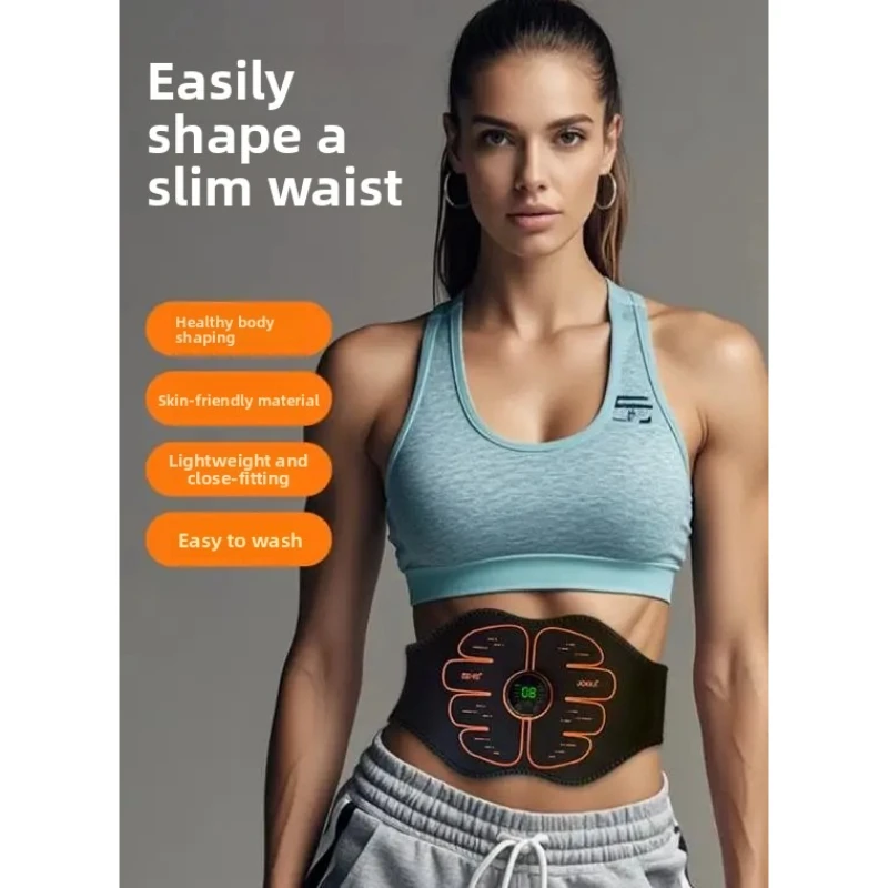 Lazy Belly Slimming Vibration Plate, Fitness Equipment for Waist Fat Reduction, Abdominal Muscle Training and Body Building