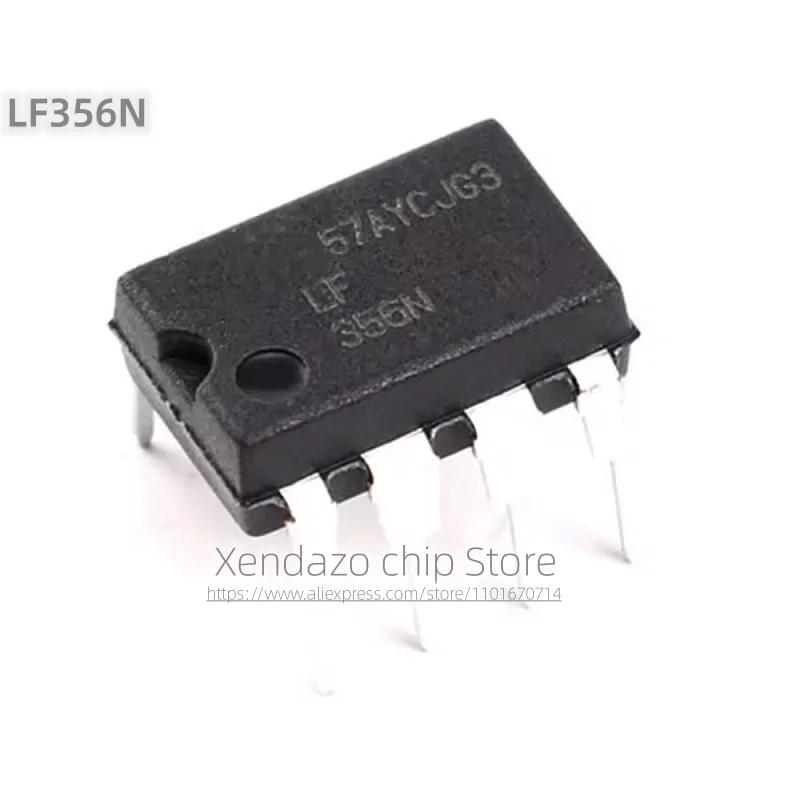 10pcs/lot LF356N 356N DIP-8 package Original genuine Operational amplifier chip