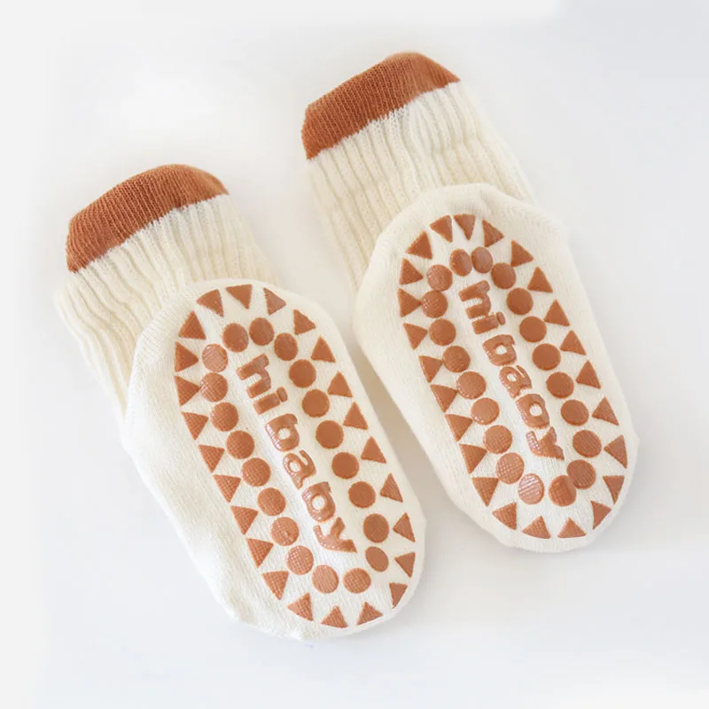 3 Paar Kinder-Baumwollsocken für Jungen und Mädchen, niedliche, bequeme, atmungsaktive, rutschfeste Babyvloersocken – Detail 10