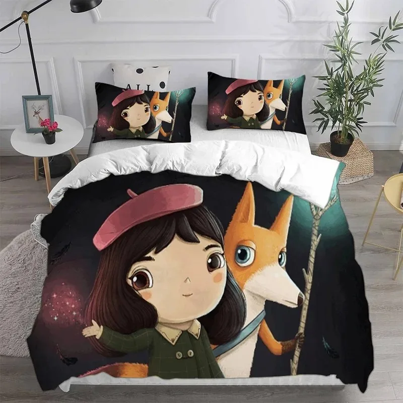 

3D Home Textiles Little Misfortune Bedding Sets Comforter Quilt Bed Cover Duvet Cover Pillow Case Sets Kids Adult Size