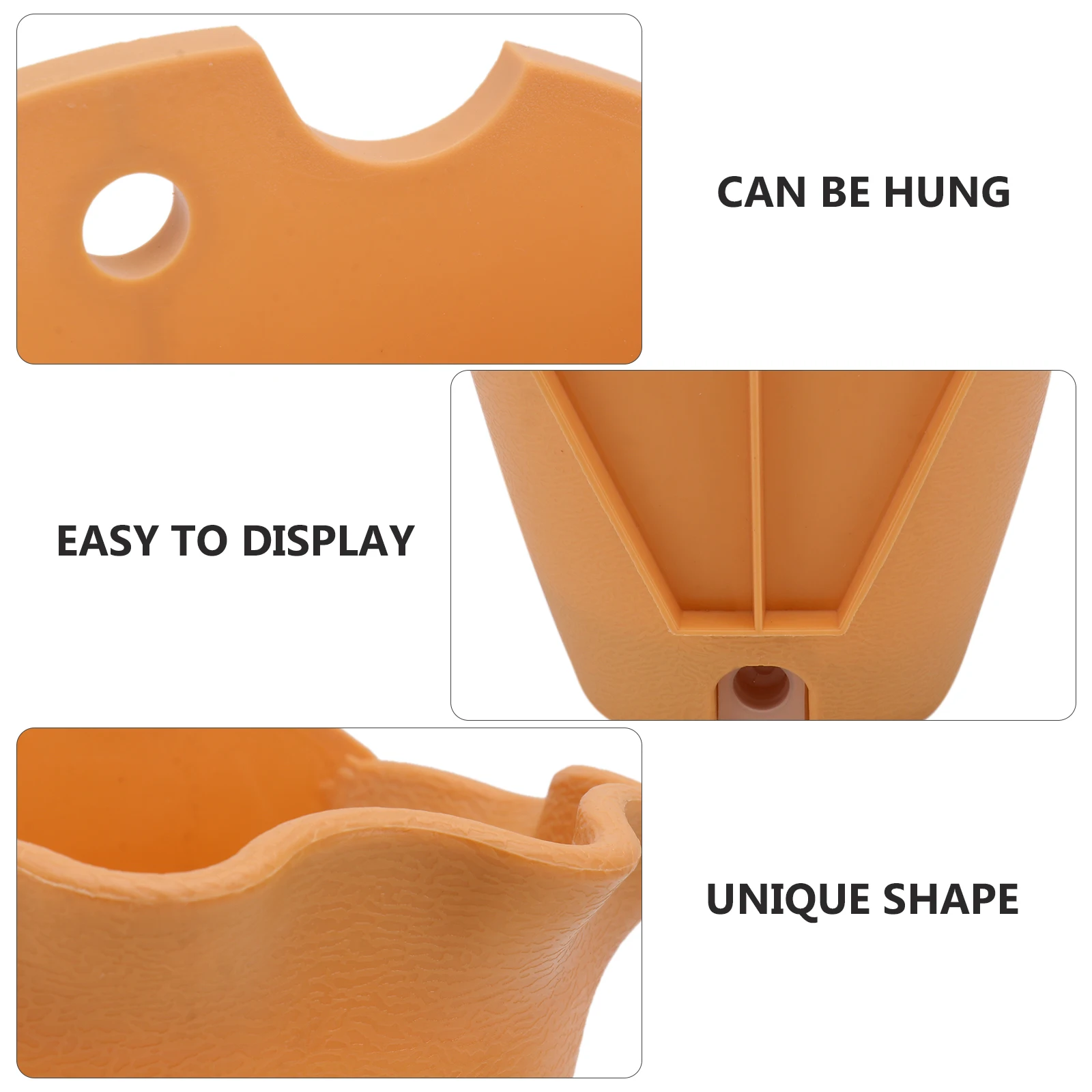 

Garden Pots and Wall Hanging Flower Wall-mounted Planter Decorations Floral Containers