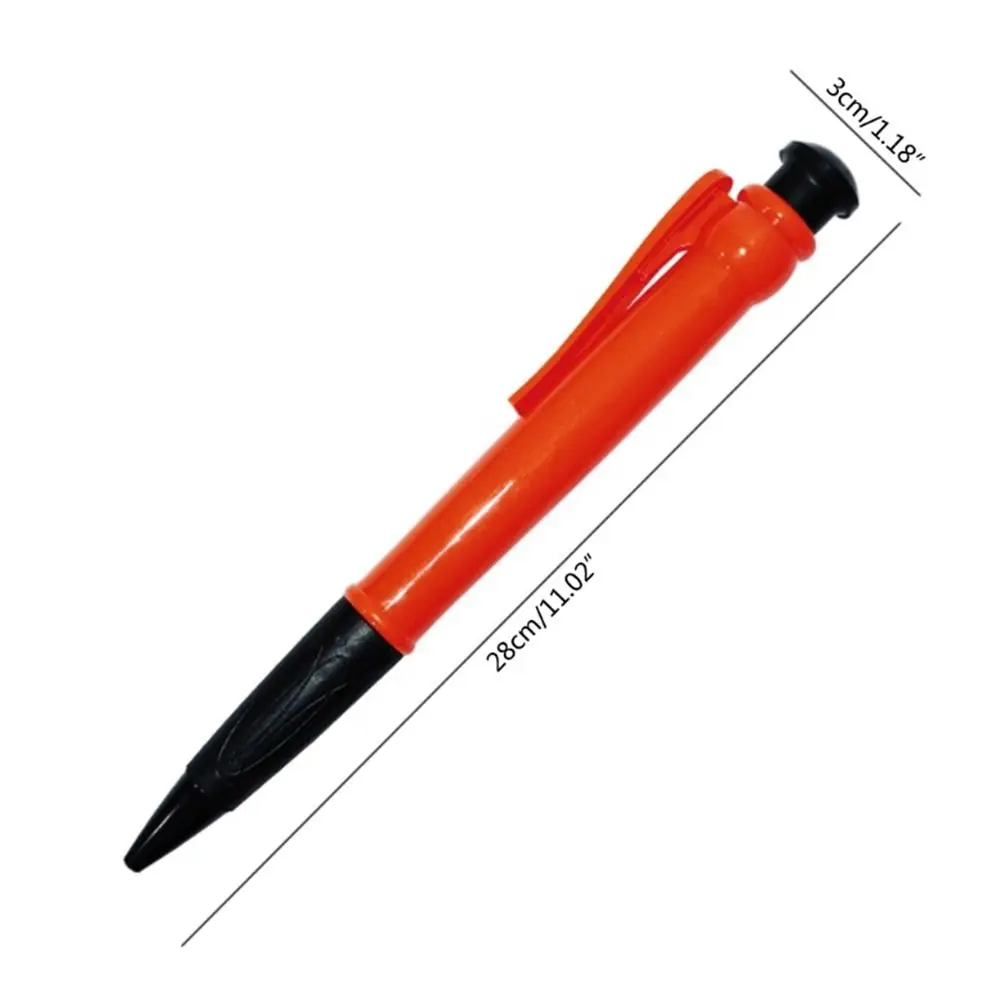 Nuova penna a sfera grande in plastica regalo divertente novità giocattolo penna per scrittura oversize oggetti di scena creativi giocattoli enorme penna neutra ufficio scolastico