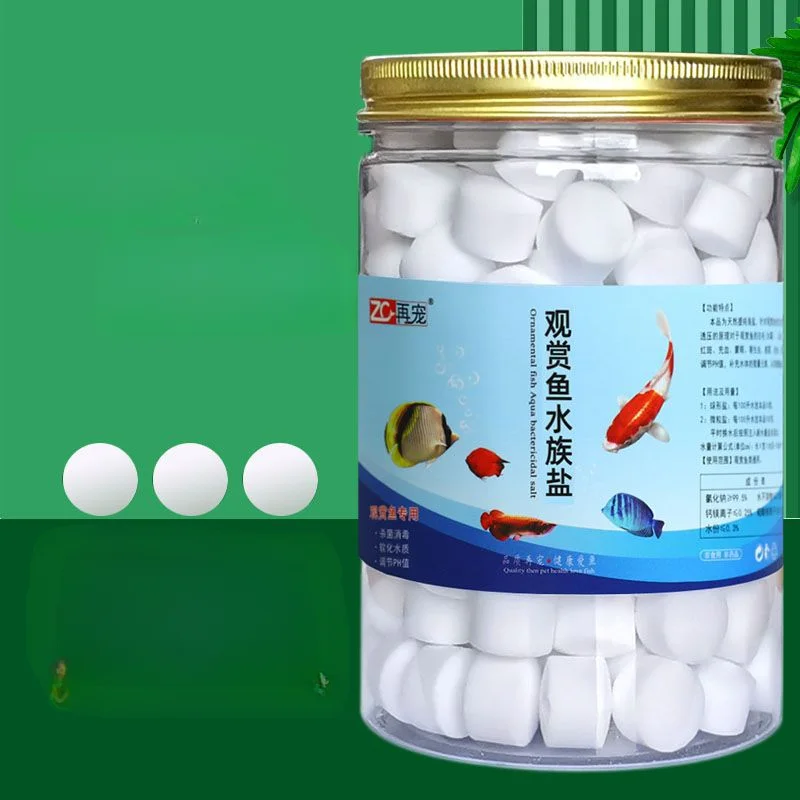 Fish Tank Salt Purified Water Salt Tropical Ornamental Fish Special Sea Salt Canned Aquarium Salt Softened Water Mineral Salt