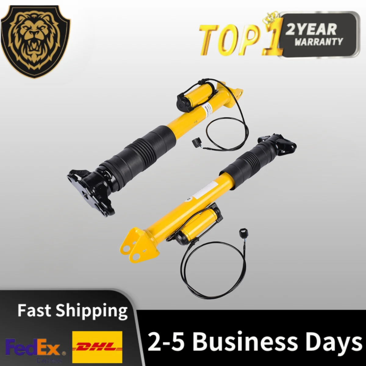 

2X Rear Shock Absorber Struts Active Damping Fit Jeep Grand Cherokee SRT 2012-22 68139503AB, 68139503AC, 68384342AA, 68384342AB,