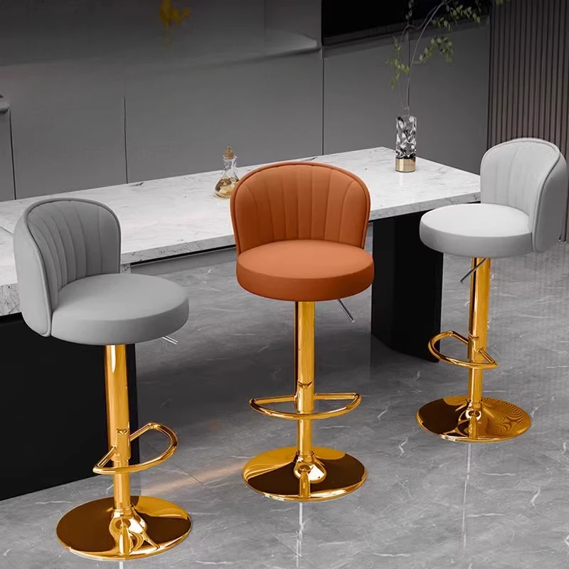 

Comfortable Bar Stools Breakfast Kitchen Chaises Design Luxury Stackable Interior Chair Bar Stools Counter Silla Bar Furniture