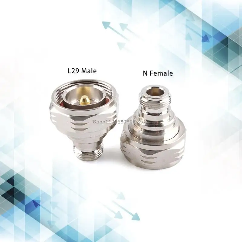 

RF Coaxial Adapter L29 7/16 DIN to N Type Connectors Din To N Male Female Plug