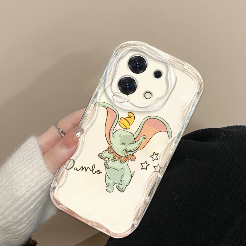 Dumbo Anime Cute For Xiaomi Mi 14 12 12T 11 Lite Poco X6 X5 X4 X3 M3 F4 Pro GT NFC 5G Wave Oil TPU Phone Case