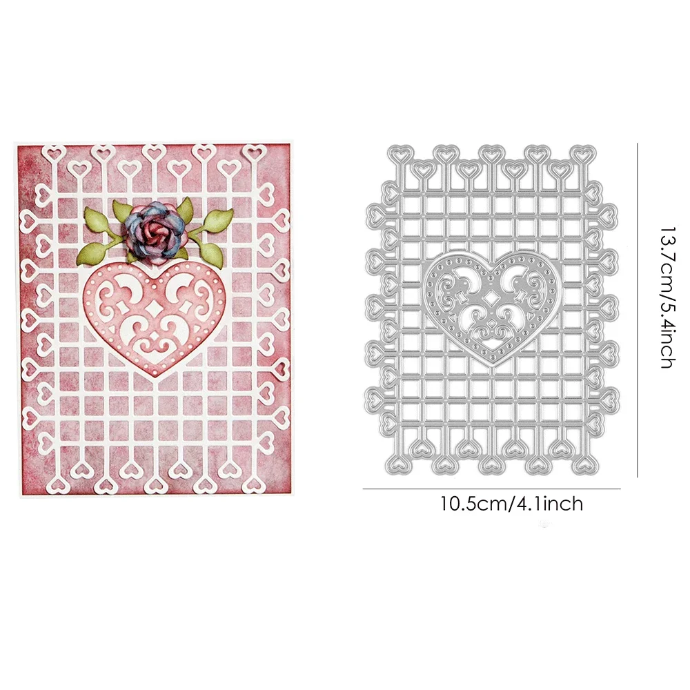 

Blooms Love Envelope Thank You Box Metal Cutting Dies Embossing Diecut For DIY Card Making Scrapbooking Crafting Supplies