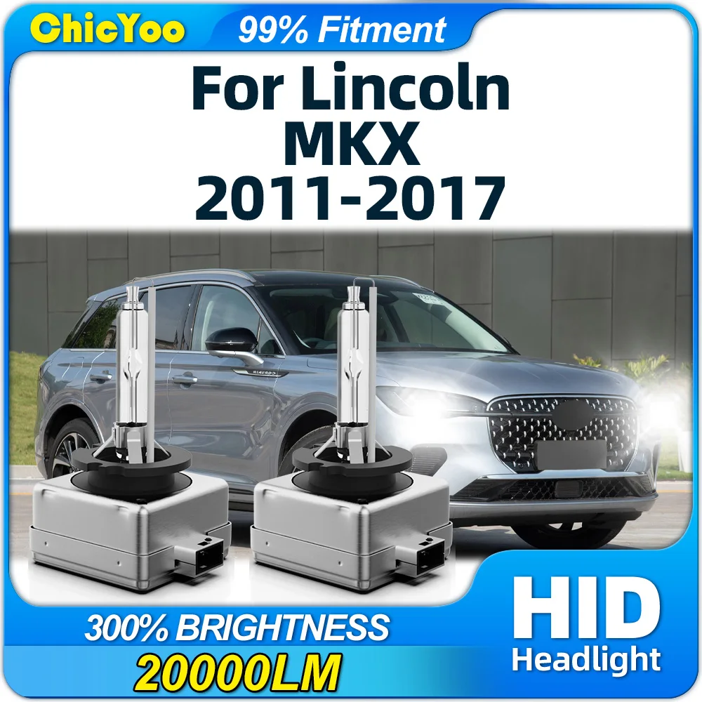 

20000LM HID Xenon Headlight D3S Auto Xenon Lights 6000K White 12V Car Lamps For Lincoln MKX 2011 2012 2013 2014 2015 2016 2017