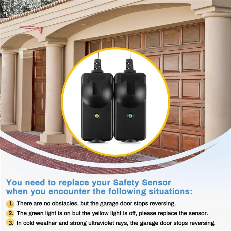 

A01F-Ушко датчика безопасности для 41A5034 Liftmaster Sears Chamberlain Craftsman, устройство открывания гаражных ворот с кронштейном