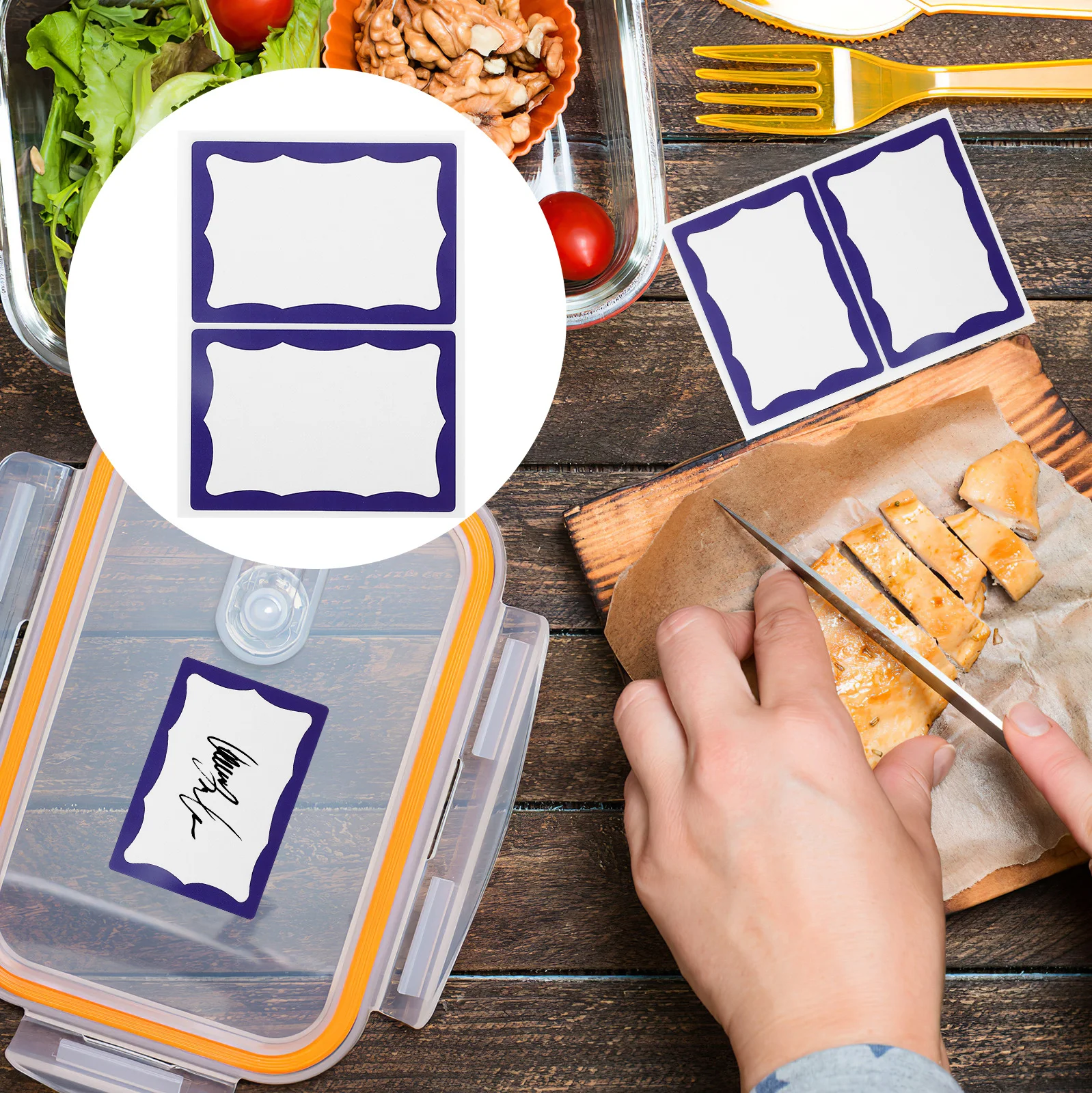 

160Pcs Label Stickers Adhesive Name Tag Stickers Paper for Office Preschool Home Use Portable Name Label Bottle Labels