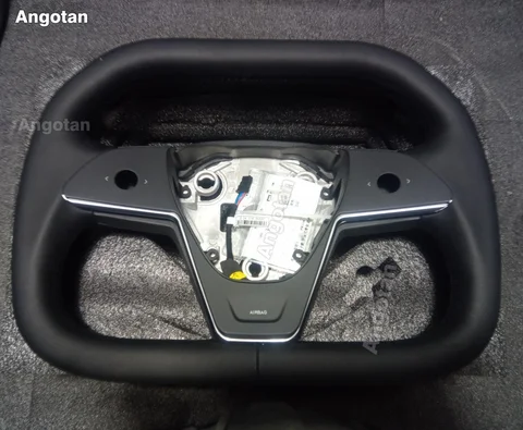 8 best sales tesla model 3 steering wheel - №5