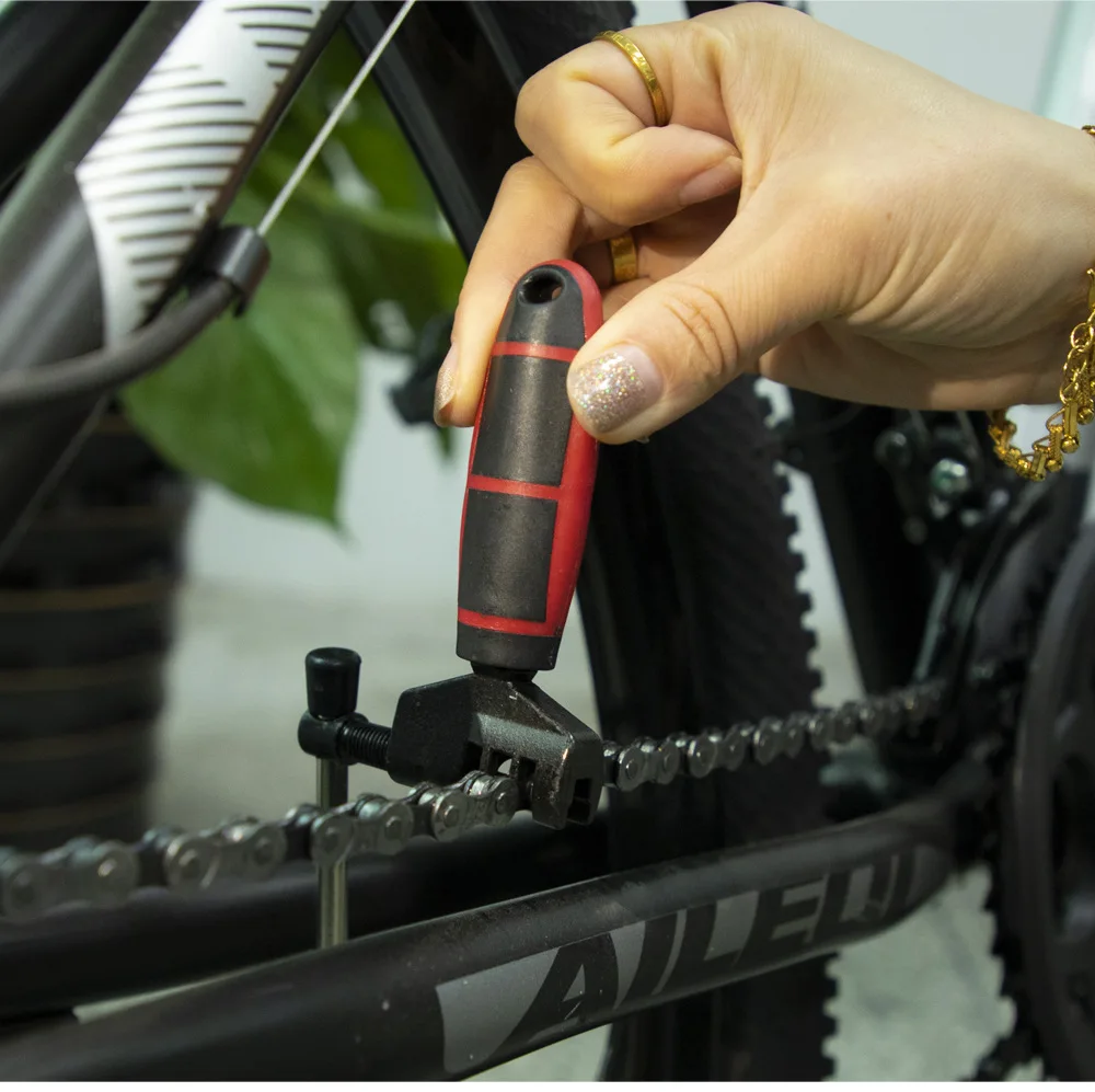 Mini Speed Bicycle Chain Pin Remover Tool Bike Link Breaker Splitter Steel Chains Extractor Cutter Cycling MTB Bike Repair Tool image 5