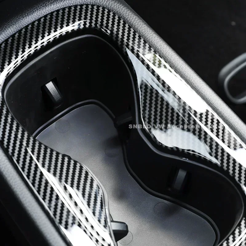 For VW ID3 ID 3  Interior Accessories 2020 2021 2022 2023 Car Centre Console Beverages Drinks Stand Water Cup Holder Storage