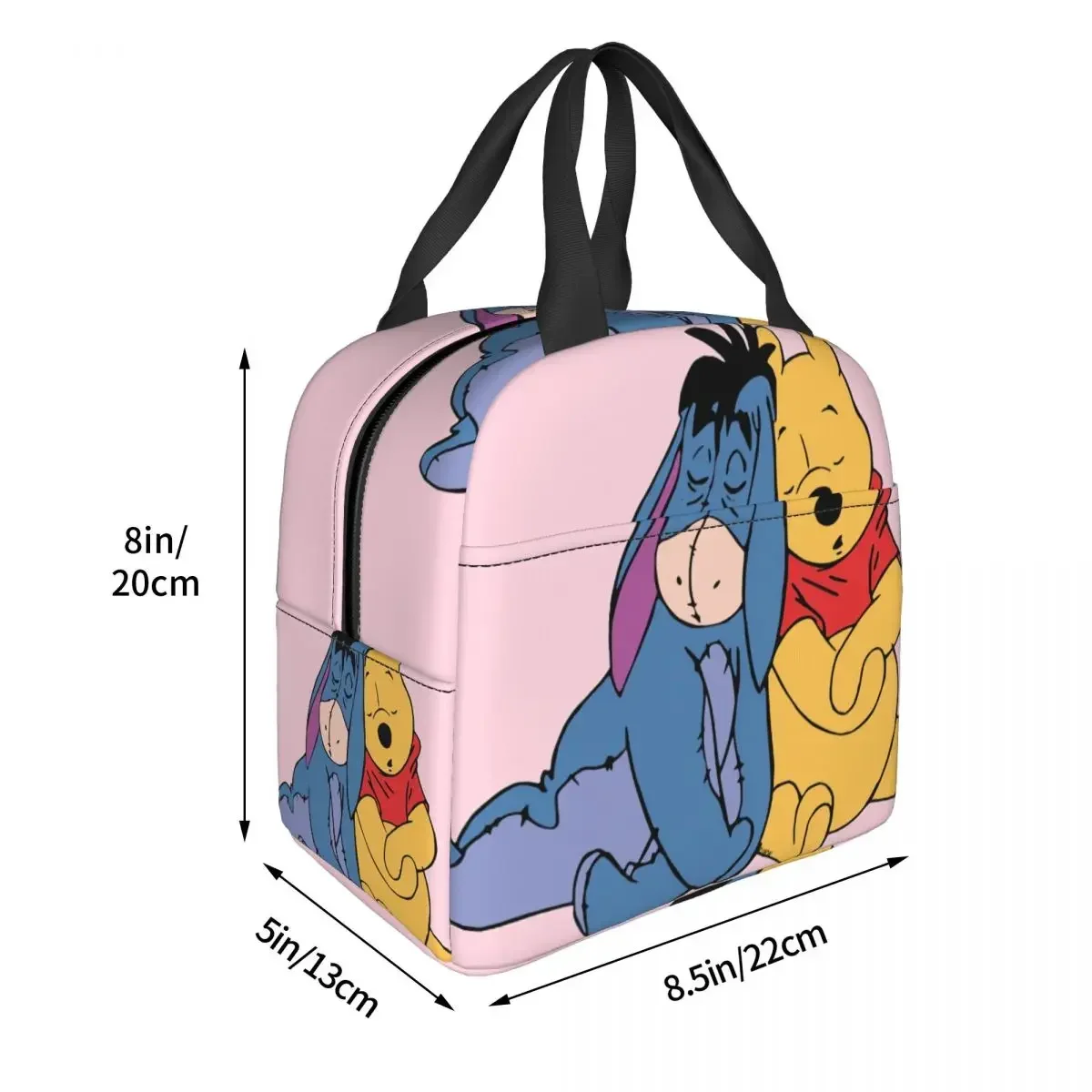 For Men Kid Lunch Bag Anuncios And Piglet Cooler Winnie The Pooh Leakproof InsulatedLunch Food BoxWork