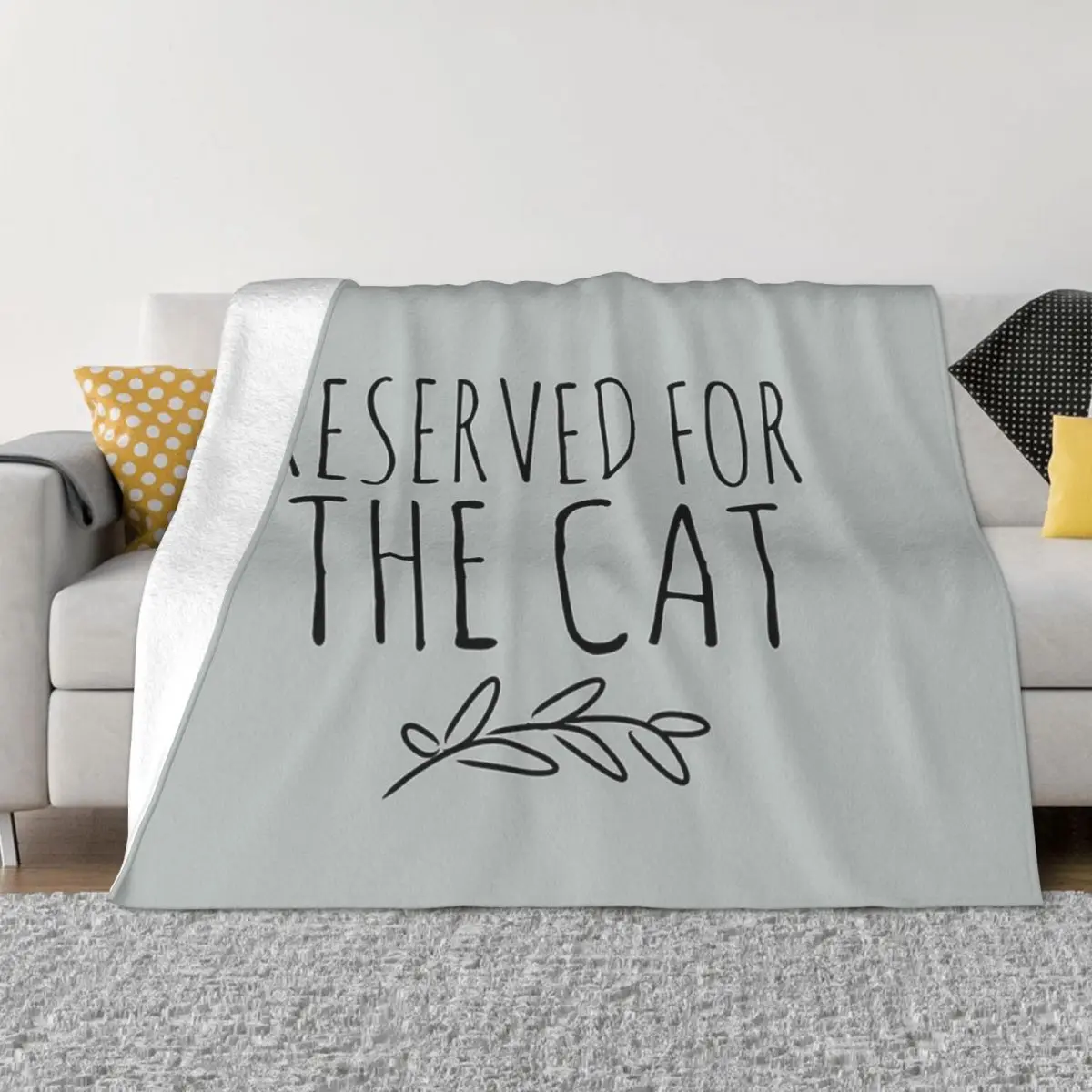 

Reserved For The Cat Anime Bedroom Quilt For Bed Blankets And Throws Throw Blanket