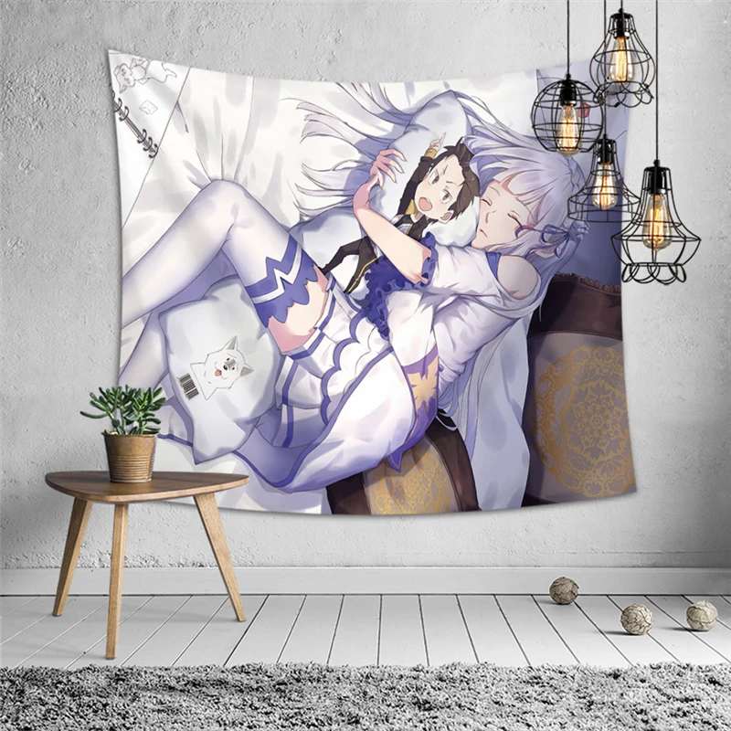 Competitive Price Tapestry Wall Fabric Custom Factory Direct Lowest Price Decorative Wall Tapestry