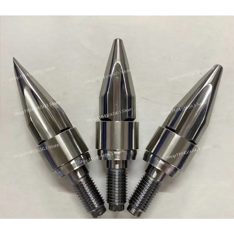 Injection Molding Machine Screw Head 3-Piece Set, Rocket/Mixing Head Rubber Separator, Check Ring, Backstop Ring