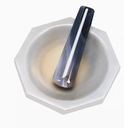 30mm 50mm 70mm 100mm all sizes High Quality Natural Agate Mortar and Pestle for Lab Grinding 110mm 120mm 150mm 160mm 200mm