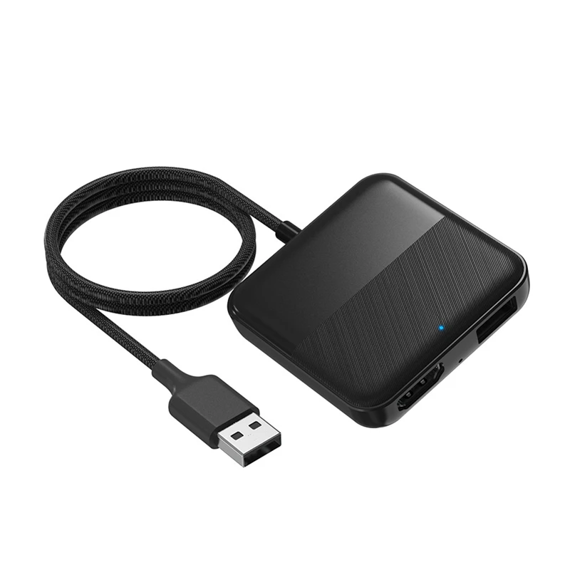 

ABDE-Car Wireless Converter CA361 Car Carplay For Xiaomi TV Box Converter Support -Compatible Converter
