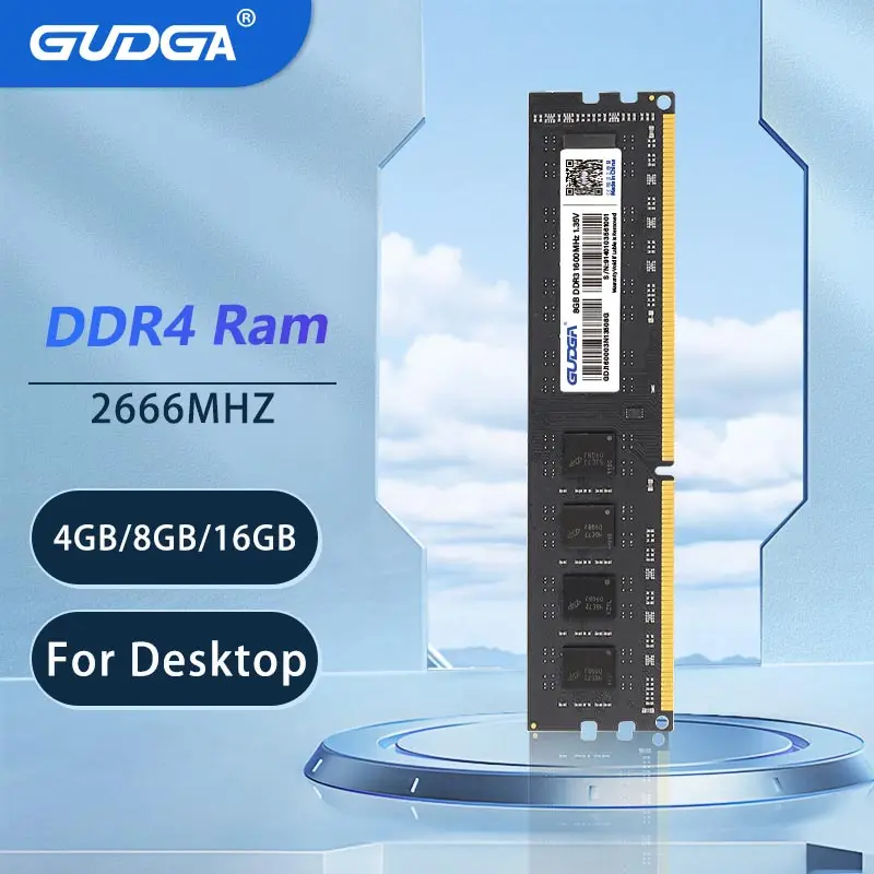 

Оперативная память GUDGA ddr4 4 ГБ 8 ГБ 16 ГБ Память ОЗУ Dimm 2666 МГц 1,2 в контактов для настольного компьютера