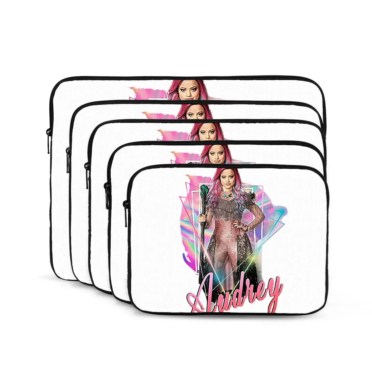 أودري ذا كوين أوف ميان - أحفاد 3 غطاء كمبيوتر محمول حقيبة كمبيوتر محمول حقيبة كمبيوتر لوحي مقاومة للصدمات