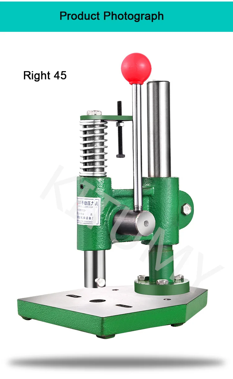Imagem -02 - Pequena Casa Manual Imprensa Miniatura Punching Mão Máquina de Cerveja Equipamento de Corte Mão Move Imprensa Die Chip Dispositivo Jm16