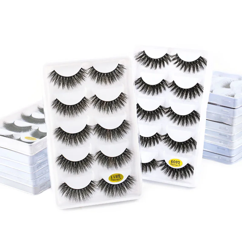 

Ресницы Накладные длинные норковые, натуральные трафареты для наращивания, инструменты для макияжа, 2/5/10/30 коробок, G808