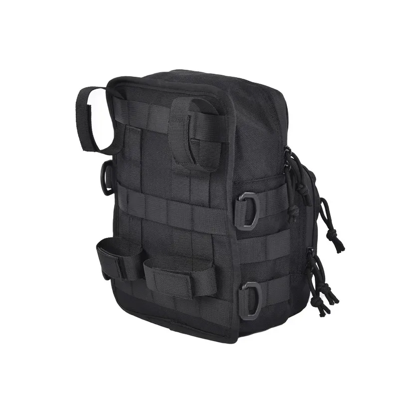 Per Harley Softail Dyna Sportster FXBB Borsa per attrezzi moto personalizzata Borsa universale Borsa da manubrio Borsa Sissy Bar