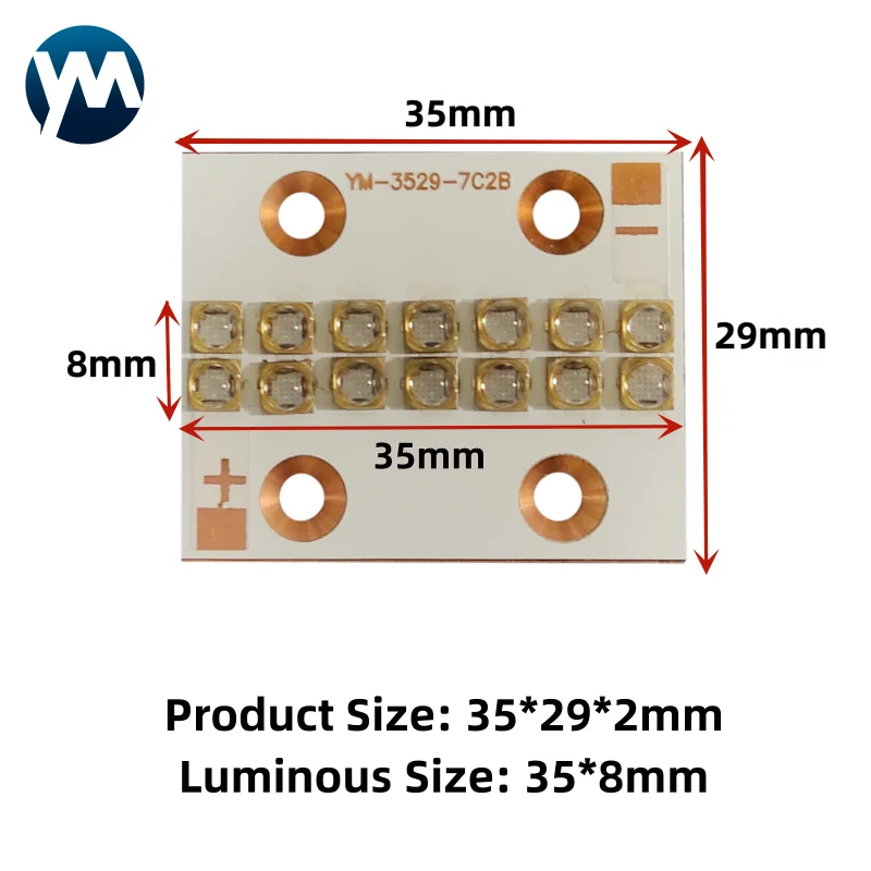 40W 42W UV Light Uv Curing Lamp 365nm 385nm 395nm 405nm For Resin Ink Printing Curing